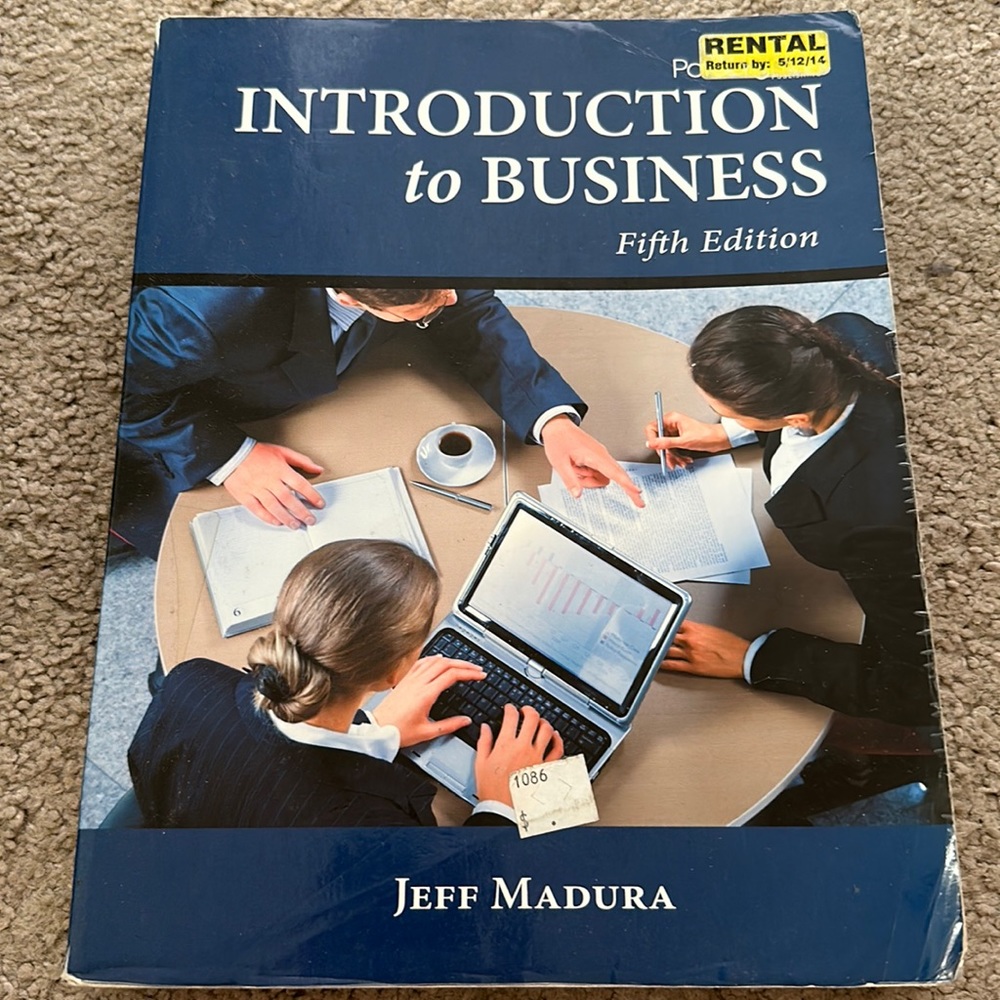 Introduction to business, fifth edition